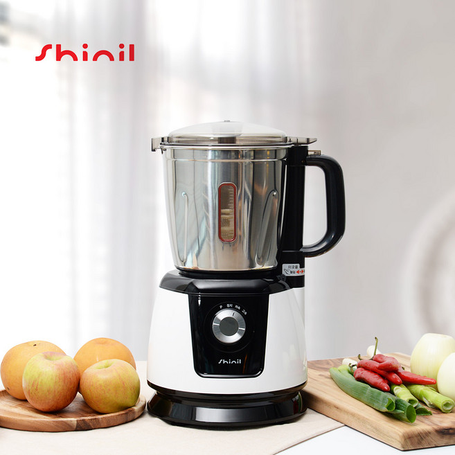 신일 강력한 대용량 믹서기 블랜더 김장 야채다지기 쥬서 믹서 4L