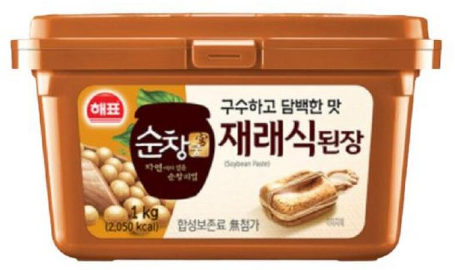 해표 순창궁 재래식 된장 1kg 5개, 1개