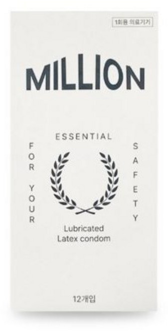 유니더스 밀리언 콘돔, 12개입, 1개