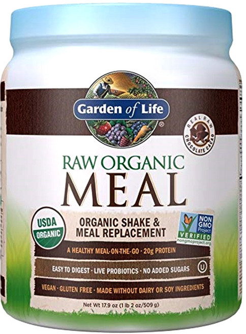 Garden of Life 多合一小麥奶昔粉, 1個, 509g