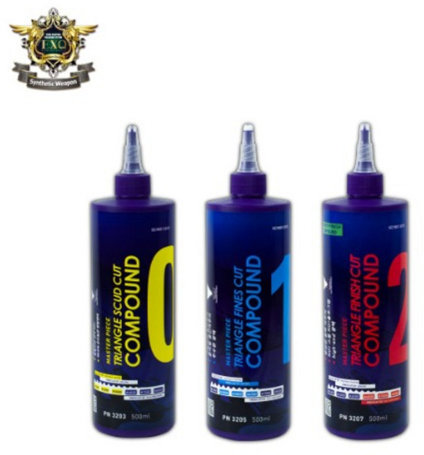 이엑스큐 트라이앵글 시스템 컴파운드, 500ml, 1개