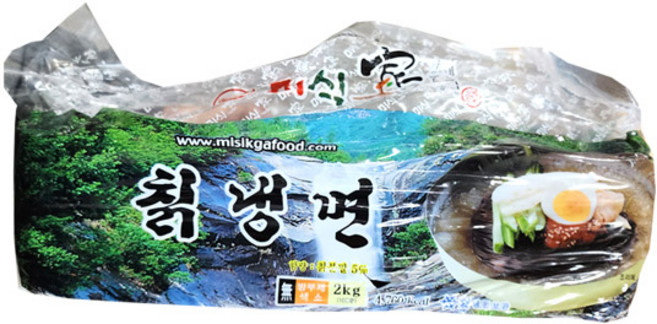 (냉동)냉면(칡 미식가 2KG, 1개