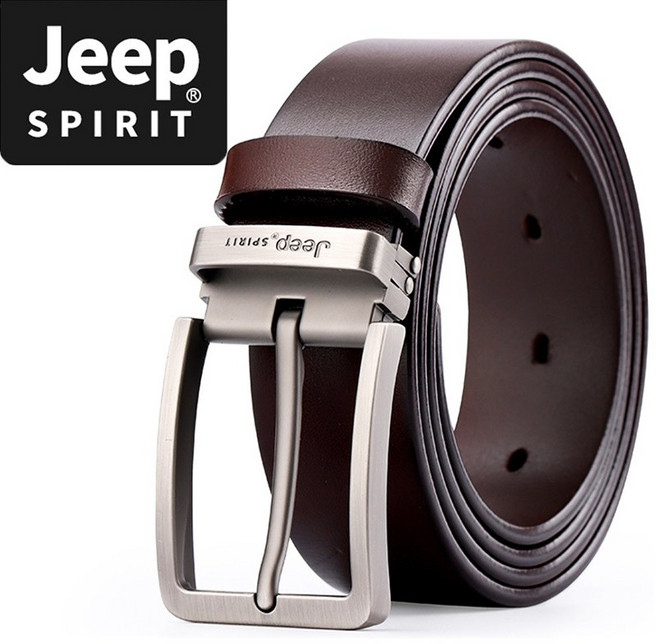 JEEP SPIRIT 비지니스 캐주얼 소가죽 벨트 BT0559