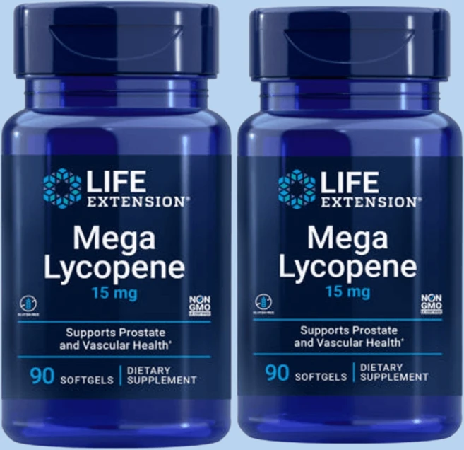1+1 라이프익스텐션 라이코펜 15mg 90 소프트젤 토마토 추출물 리코펜 글루텐프리, 2개, 90정 - 쿠팡