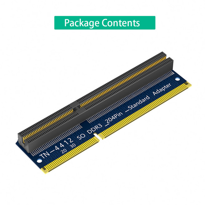 노트북 DDR4 메모리 테스트 보호 카드 260p 90 도 수직 어댑터 보드 1.2V DDR3, [03] DDR3 straight