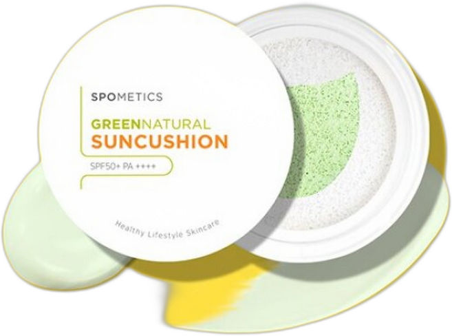 스포메틱스 그린네츄럴 선쿠션 대용량, 25g, 1개
