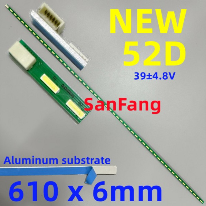 M270HTN01 LED 라이트 바 백라이트 스트립 MA2701K V0_00 MA270K 52LED 27