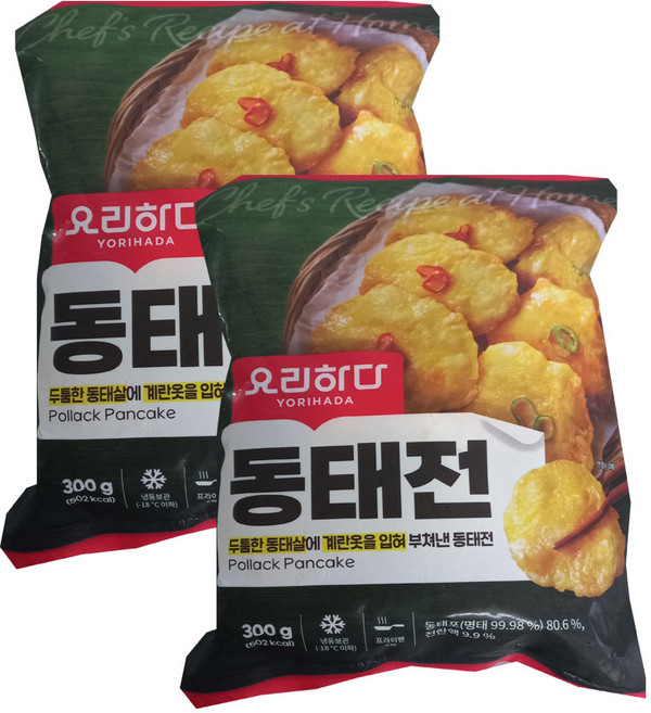 요리하다 동태전 아이스포장, 2개, 300g