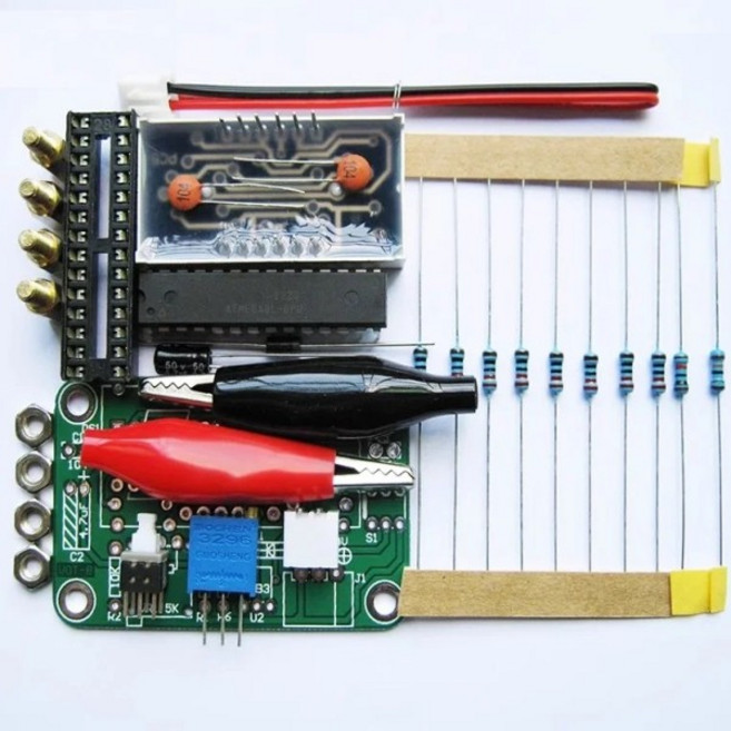 호환 VOT-8 DIY 전압계 키트 계량기 전자 생산 세트 아두이노 보드 모듈용 DC 0 30V 3.5 25V 1