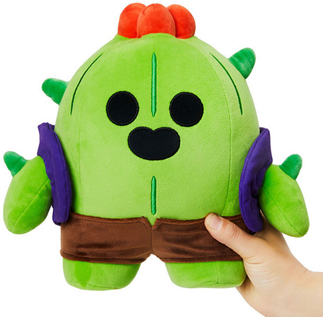 브롤스타즈 레온파이크 수제 봉제인형 게임 수집 취미 캐릭, D