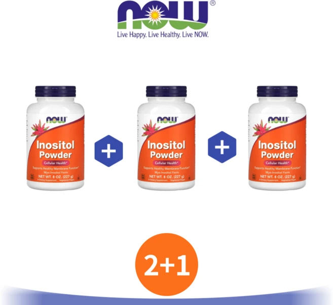 나우푸드 이노시톨 파우더 227 g Inositol Powder 분말 가루 3세트, 227g - 쿠팡