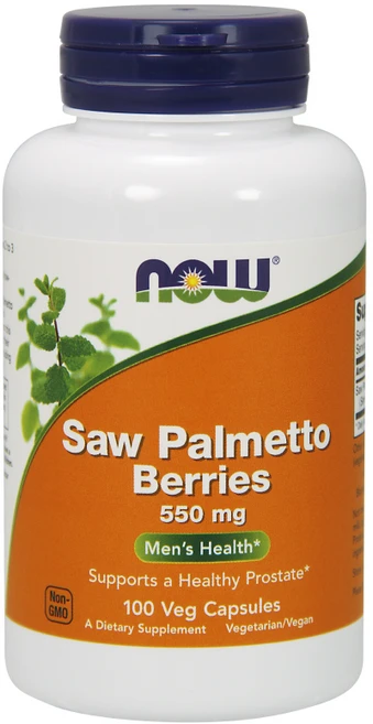나우푸드 쏘 팔메토 베리즈 550mg 캡슐, 1개, 100정 - 쿠팡