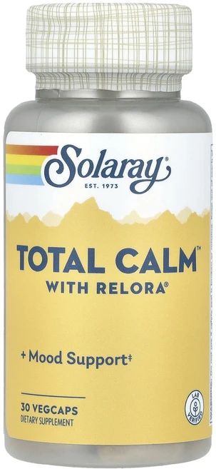 Solaray Total Calm™ 함유 Relora® 베지 캡슐 30정, SolarayTotalCalm™함유Relor, 1개 - 쿠팡