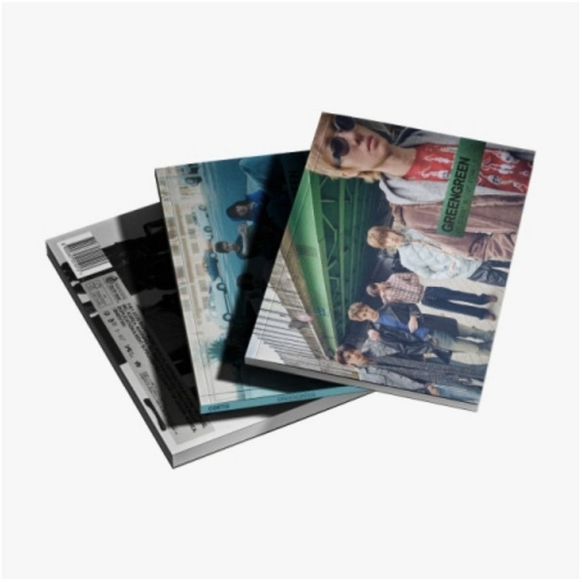 [3종 1세트] CORTIS (코르티스) The 2nd EP [GREENGREEN] 포토북, 1세트(3종)
