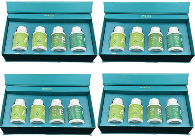 캐치콜 라이트 4회분 신제품 중앙미생물연구소 미생물 디톡스 다이어트, 4박스, 800ml