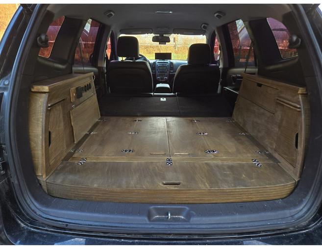 SUV 차박키트(평탄화), 1개, 내추럴