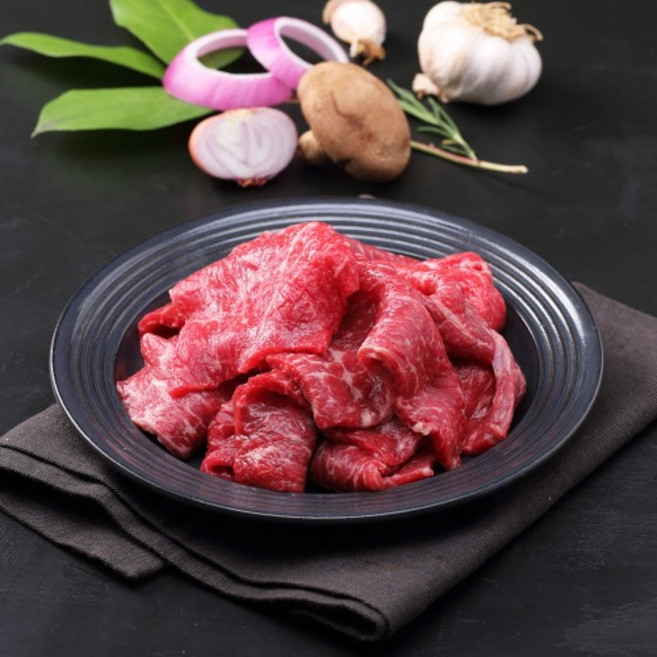 [안동한우종가] 1+등급 냉장 한우(불고기용)500g, 500g, 1개