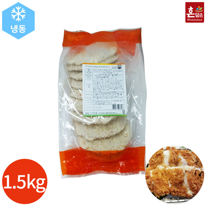 한맥 프라임 치즈돈까스, 1개, 1.5kg