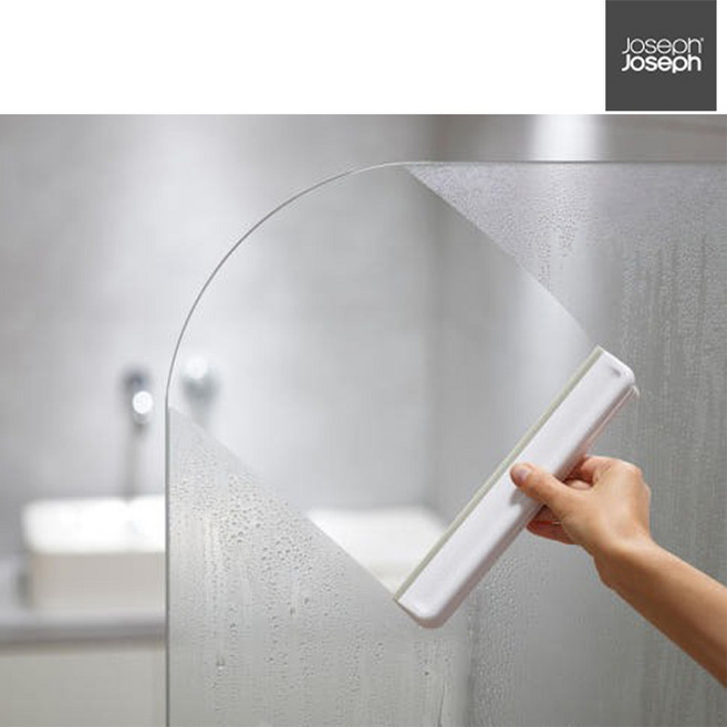 조셉조셉 핸드스퀴지 샤워부스 물때제거 실리콘욕실스퀴즈 거울 유리청소 물긁개, 샤워스퀴지, 1개