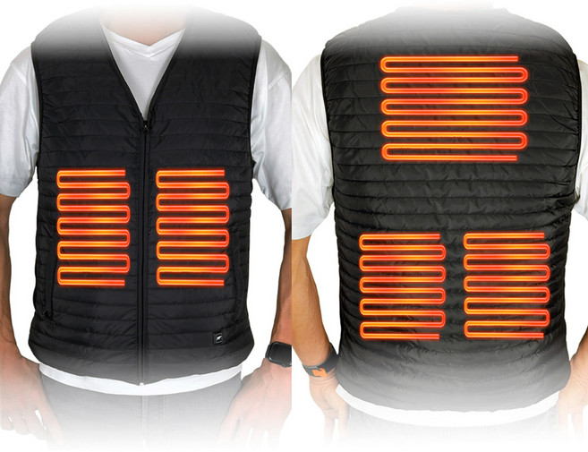 REXX 히트베어 뜨끄니 발열조끼 온열조끼 골프 등산 캠핑 낚시, XL, 미포함