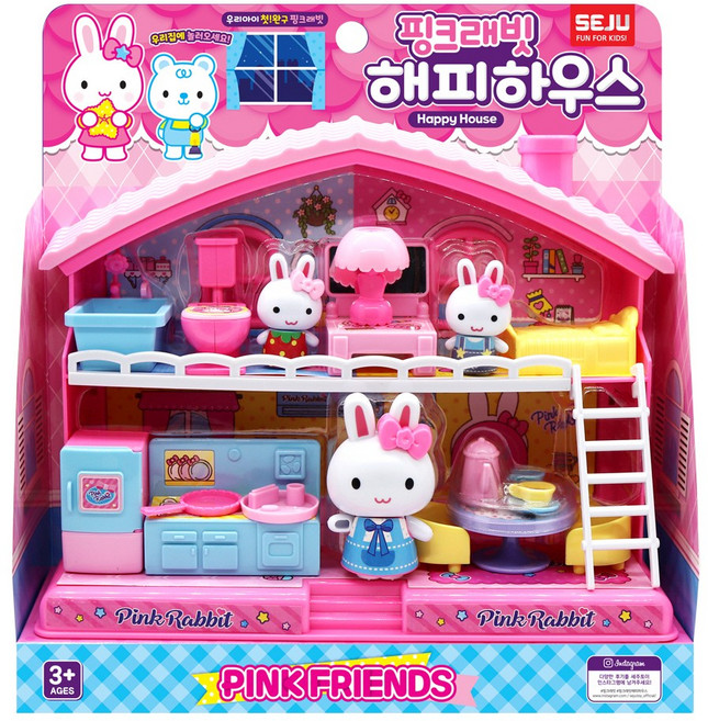 핑크래빗 해피하우스, 단품, 1개