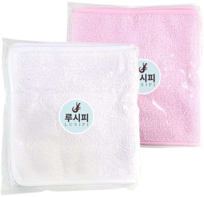 루시피 국산 면 헤어밴드 사각터번 피부관리 미용 헤어밴드, 루시피사각터번-흰색, 1개