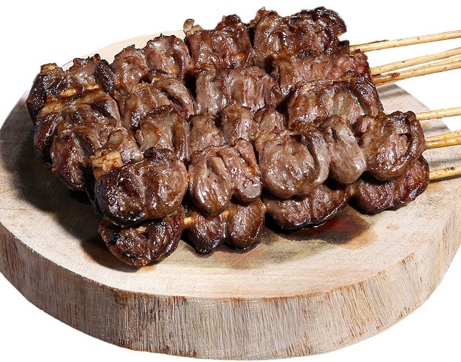 국내산 염통꼬치 캠핑 꼬치구이 닭 염통 소스 닭염통꼬치 50개, 1개