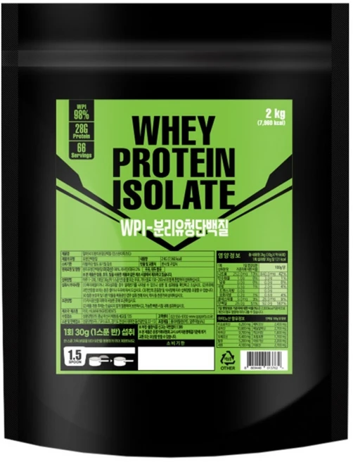 SP스포츠 성풍양행 WPI 99% 단백질보충제 단백질쉐이크 프로틴, 2kg, 1개 - 쿠팡