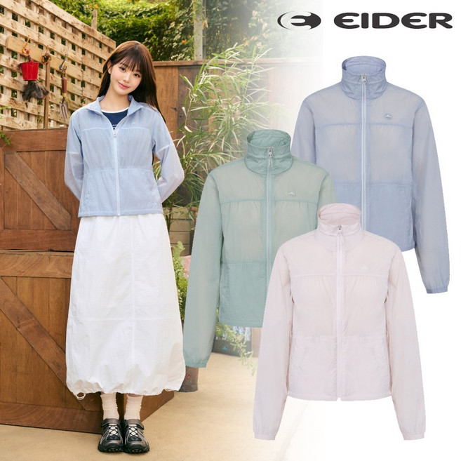 [AK분당점] [아이더] 장원영 PICK 26SS 시어 여성 경량 셔링 자켓 DWM26156