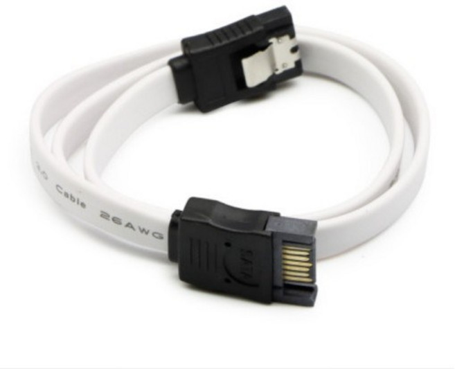 마하링크 SATA3 연장 케이블 6Gb/s Lock 0.5M ML-S3F005, 1개