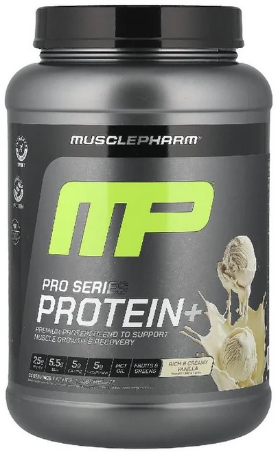 머슬팜 프로틴 플러스 단백질 분말 리치 크리미 바닐라 프로시리즈 1.06kg, 1개 - 쿠팡