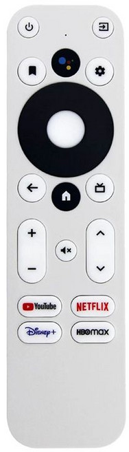 KM2 Netflix YouTube 4K 인증 된 음성 Android TV 박스의 Mecool/Onn KM2의 음성 리모컨 교체, 하얀색, 한개옵션0