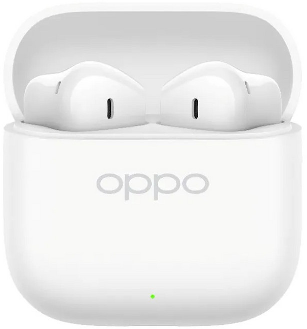 OPPO Enco Buds3 真無線藍牙耳機 舒適佩戴 IP55防塵防水 雙設備連接, 雪花白, ETEG1