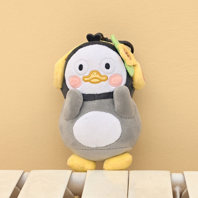 베이비펭수 15cm 키링 인형 해바라기 펭수, 150mm, 1개