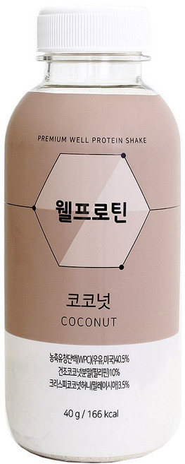 웰프로틴 코코넛 40g, 1개