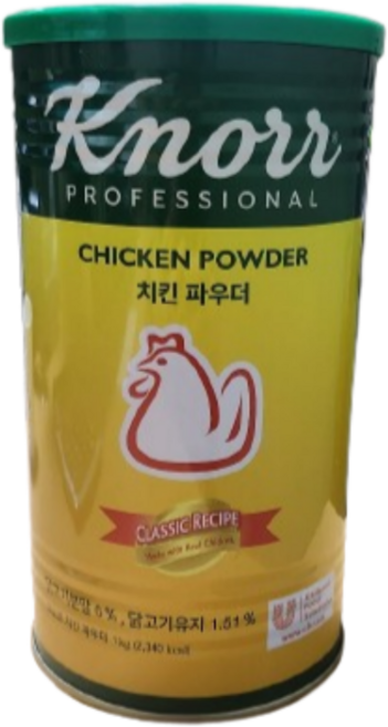 크노르 치킨파우더, 1kg, 4개