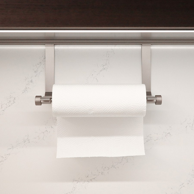 쿠스코 ZA-057 키친타올걸이 본품+레일 세트 하모니 주방 악세사리 시리즈, 티타늄, 800mm, 티타늄, 1개