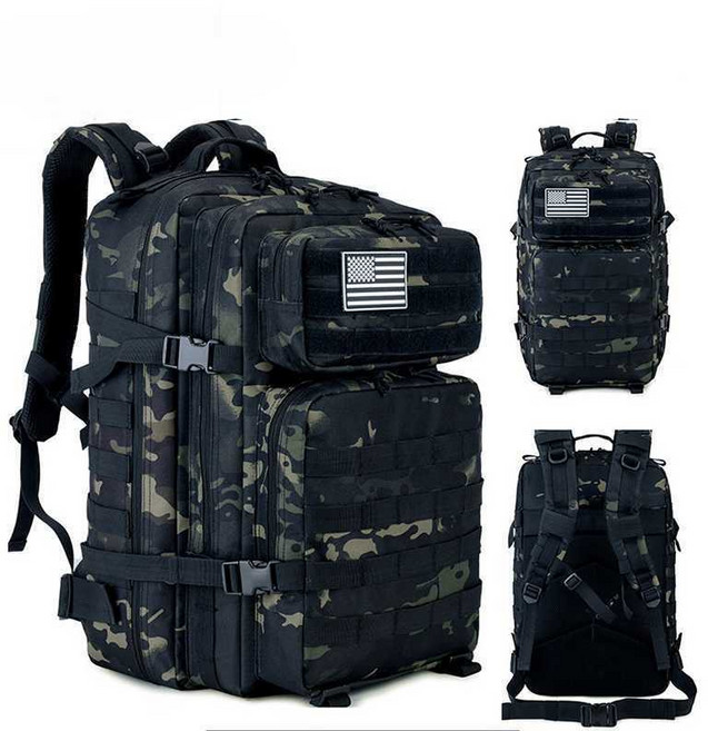 원알엠스타일 헬스백팩 군인 헬창 가방 도복 군사