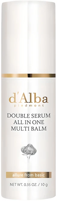 [비건뷰티] 달바 더블 세럼 올인원 멀티밤, 10g, 1개 - 쿠팡