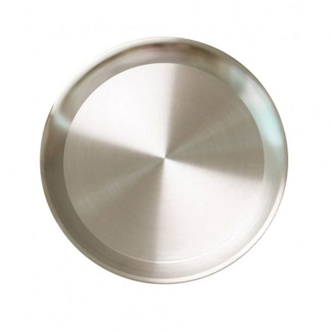 스텐식기 스텐 304 접시 업소용 식당 반찬 그릇 5호 16.5cm 10P, 본상품
