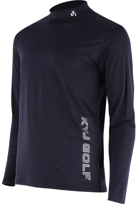 여름용 남성 KYJ 냉감 쿨 반목폴라 레이 티셔츠 긴팔 B2382