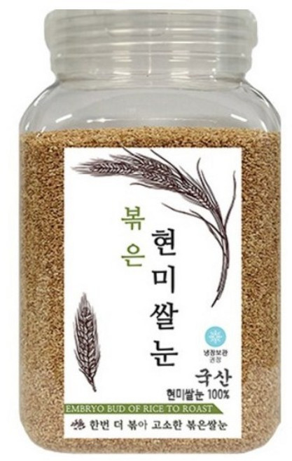 볶은 현미쌀눈, 500g, 2개