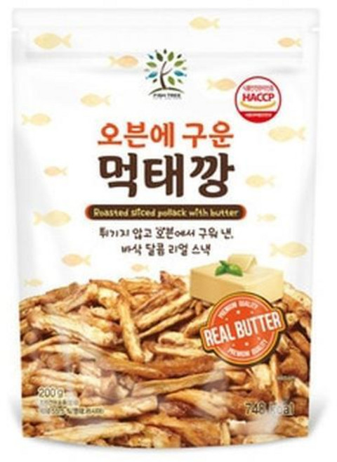 피쉬트리 오븐에 구운 먹태깡 200g x 2, 2개