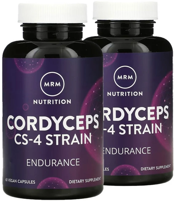 MRM Nutrition 동충하초 CS-4 균주 베지 캡슐 60정, 2개 - 쿠팡