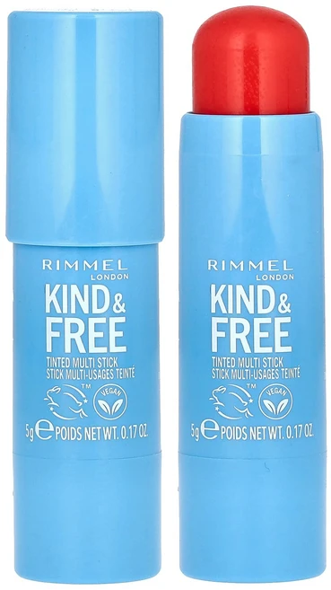 Rimmel London 카인드 & 프리 틴티드 멀티 스틱 004 탠저린 드림 5g(0.17oz), RimmelLondon카인드프리틴티드멀티스틱004탠저린, 1개 - 쿠팡