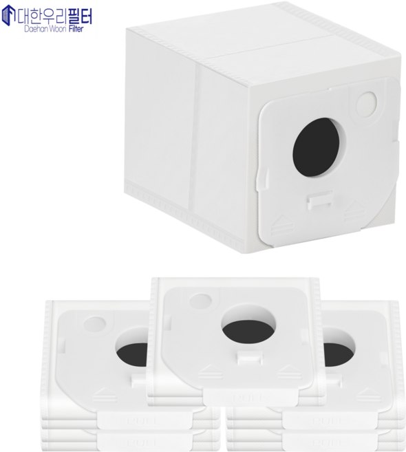 대한우리필터 삼성 비스포크 제트 청소기 먼지봉투 VCA-ADB95B 호환 220W 250W 280W, 5개, 수량