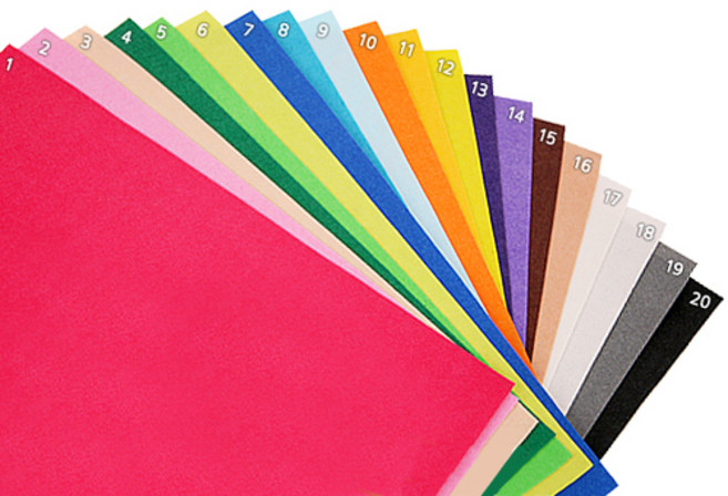 문구할인 엘림 엘림 휄트접착300x450mm 500장, 3살색