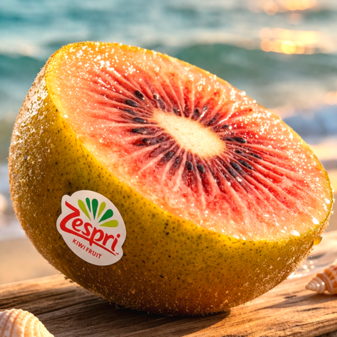 [하루30박스한정판매] 항공직송 꿀당도 제스프리 루비레드키위, 1박스, 5과