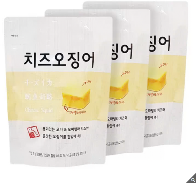 [코스트코] Mama's Choice 치즈 오징어 120g x 3