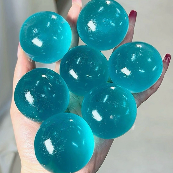 쫀득볼 사과 슬랑이 스퀴지 스퀴시, 블루볼, 1개